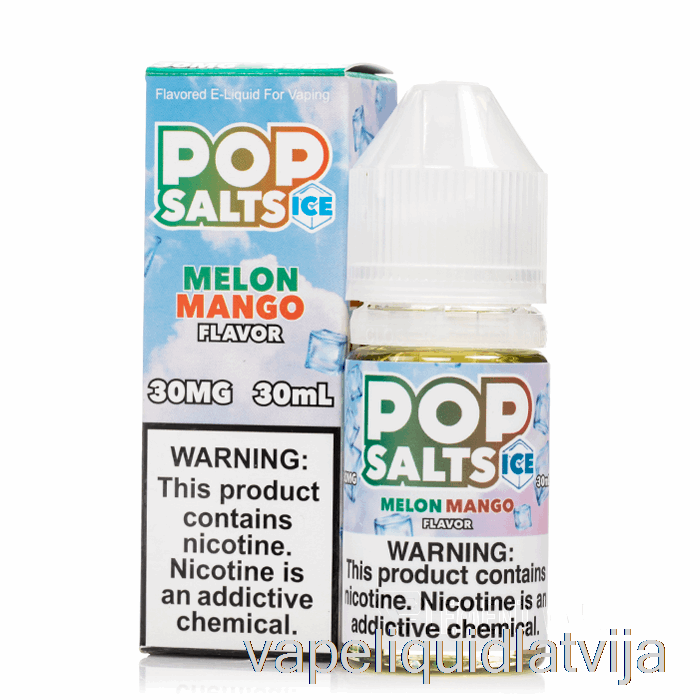 Ledus Melones Mango - Popsāļi - 30ml 30mg Vape šķidrums